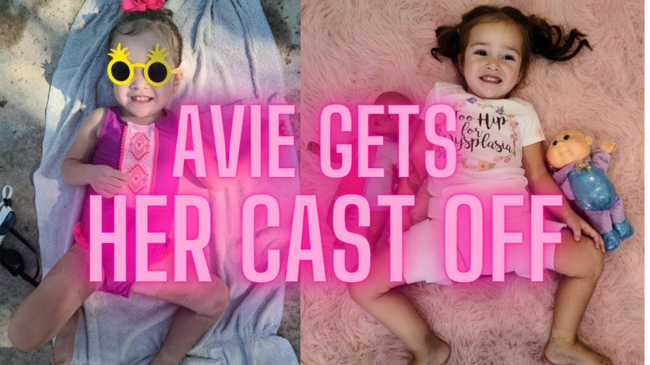 Avie Gets Her Spica Cast Off, Goes Swimming for the First Time This Summer