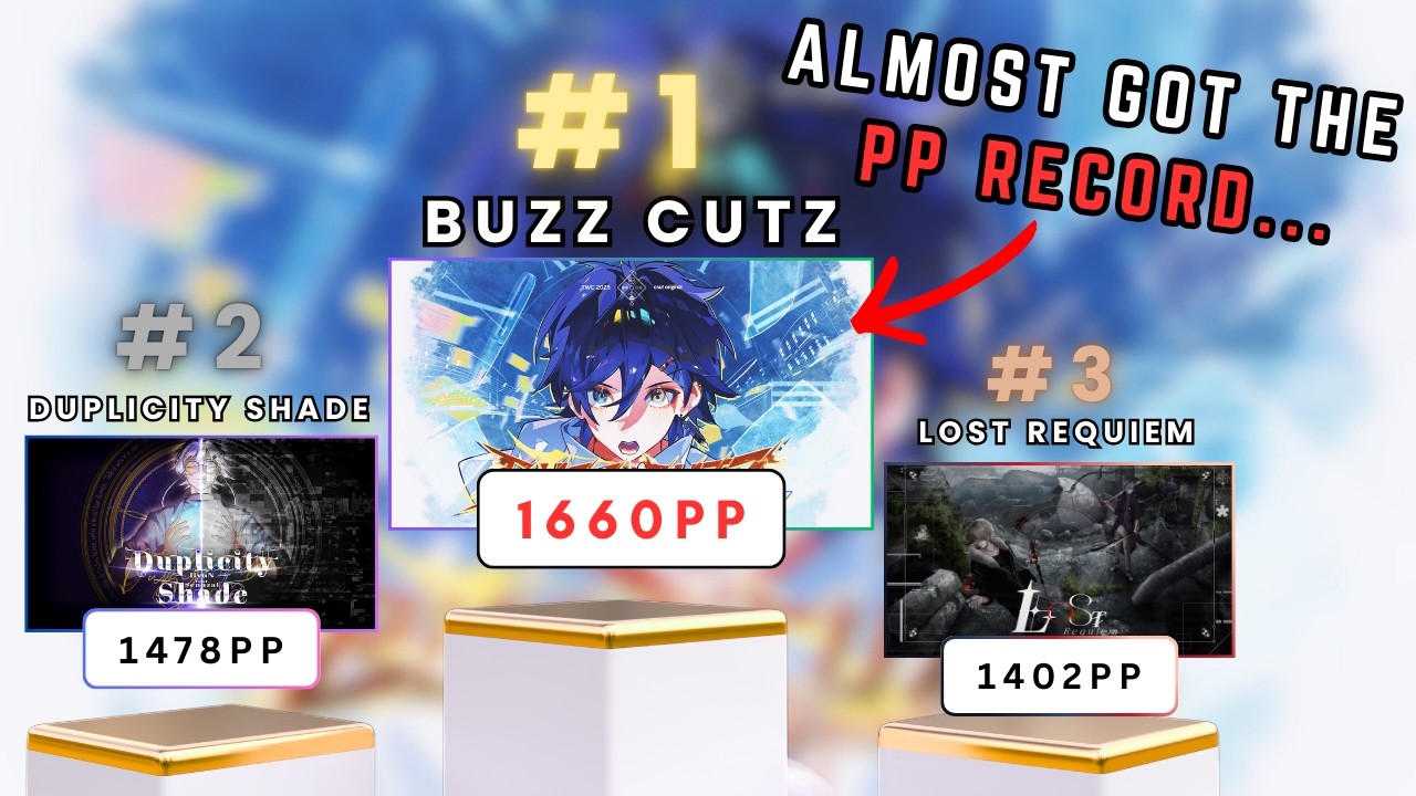 I Almost Got The PP RECORD in osu!mania...