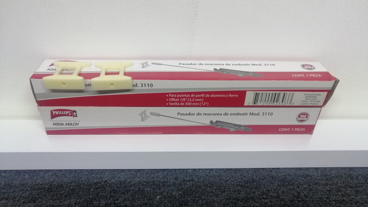 Pasador De Maroma Para Puerta De Aluminio