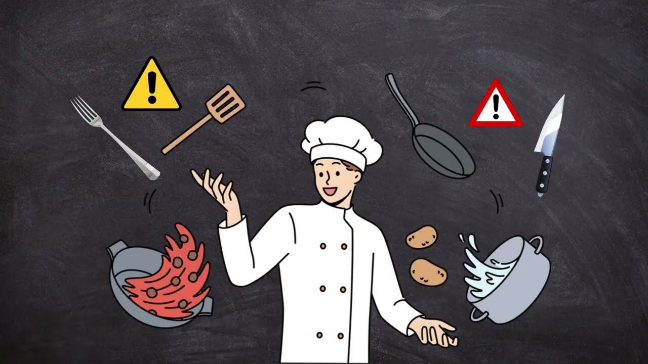 USO SEGURO DE EQUIPOS DE COCINA Y HERRAMIENTAS