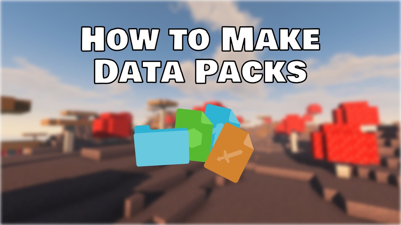 How to make a Minecraft Data Pack