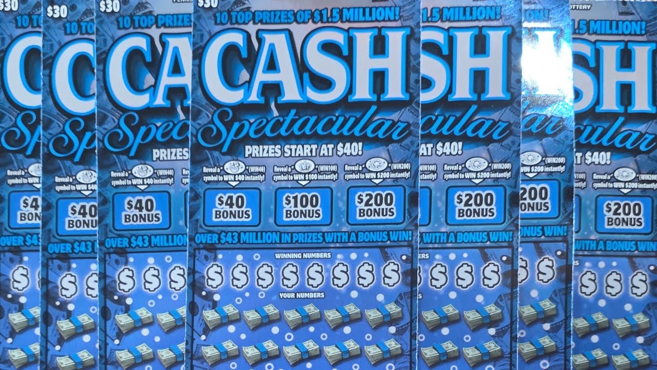 WTF! CASH SPECTACULAR! $210 OF PENNSYLVANIA LOTTERY $30 SCRATCH OFF TICKETS ##SCRATCH #LOTTERY #WIN