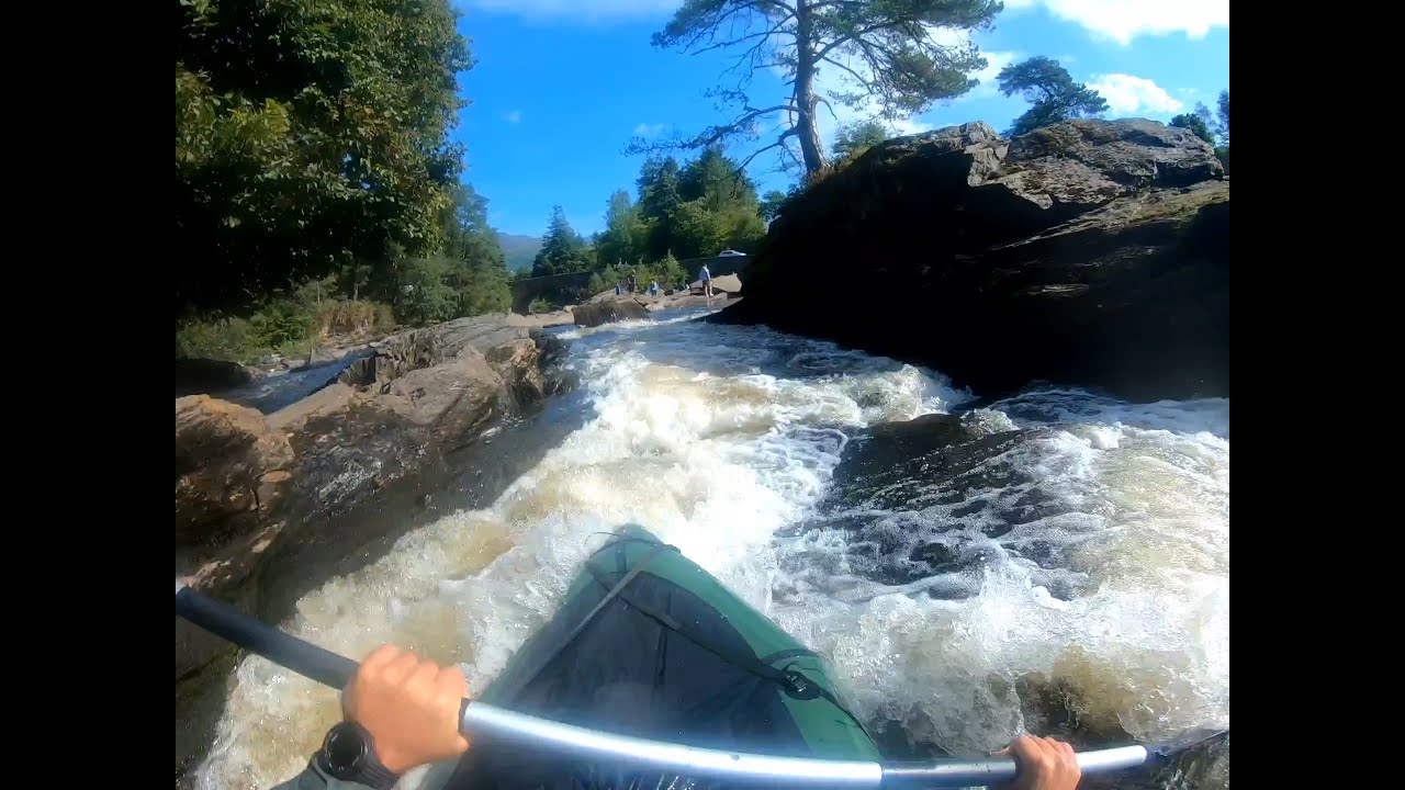 River Tay Packrafting Adventure Day 2 - Falls of Dochart & Loch Tay