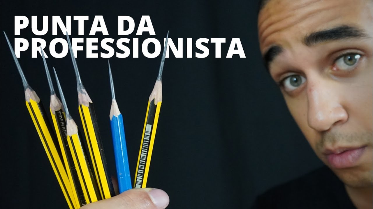 Come fare la PUNTA alla MATITA | Tutorial