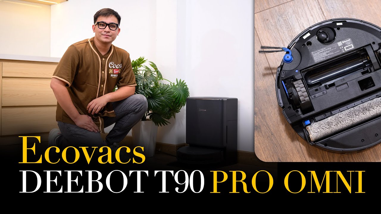 Trải nghiệm Robot hút bụi lau nhà Ecovacs DEEBOT T90 PRO OMNI: Con lăn dài hơn, AI YIKO xài đã ghê