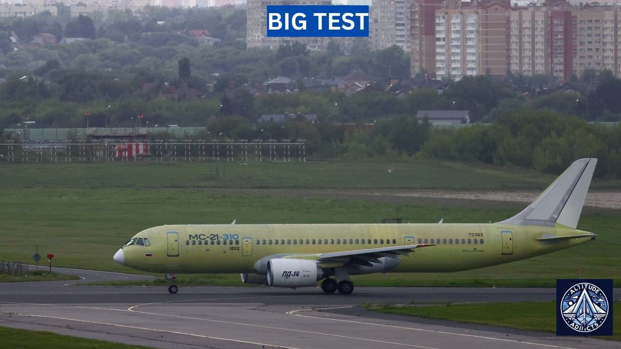 Pierwszy seryjny rosyjski MC-21 leci 5 godzin i 50 minut do Żukowskiego