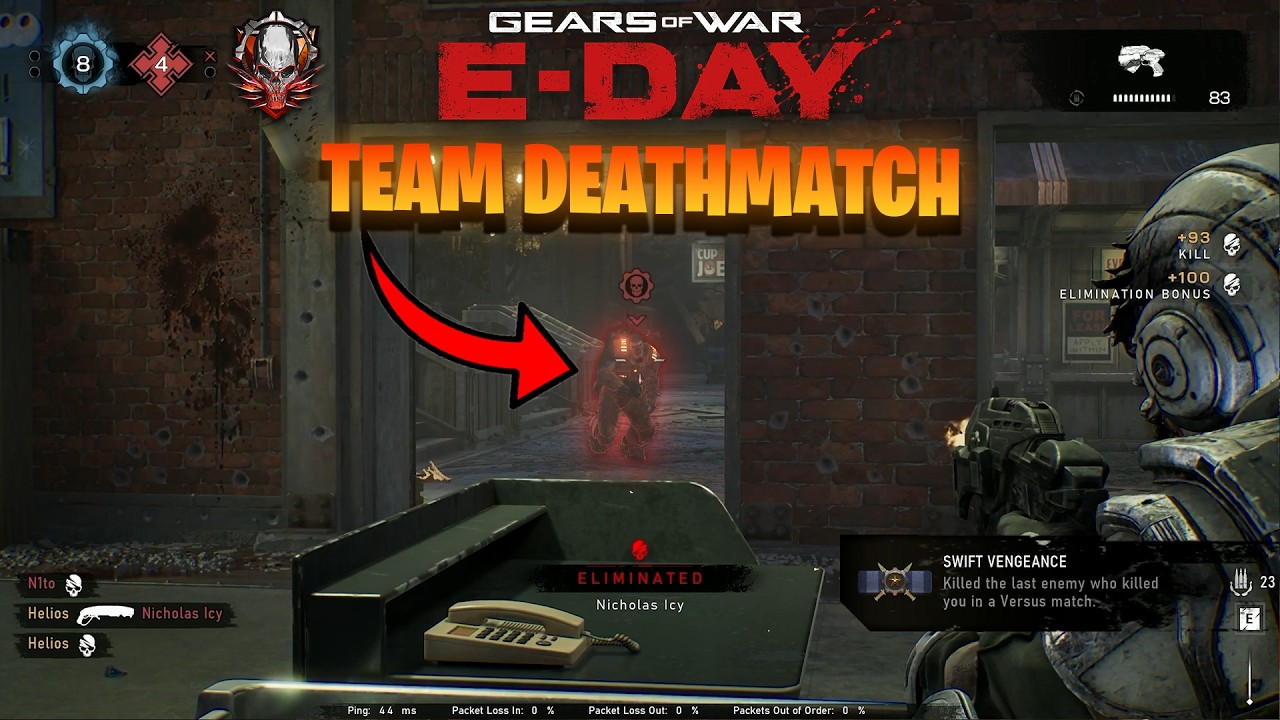 Gears of War E-Day - TA GRA JEST OBŁĘDNA (Rozgrywka wieloosobowa)