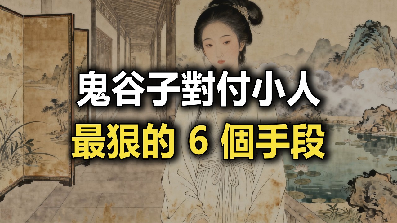 為什麼你總被小人拿捏？鬼谷子教你6個最狠手段，招招致命，專治小人。~ #鬼谷子 #謀略 #對付小人 #處世智慧 #強者思維 #認知覺醒 #職場生存 #人情世故