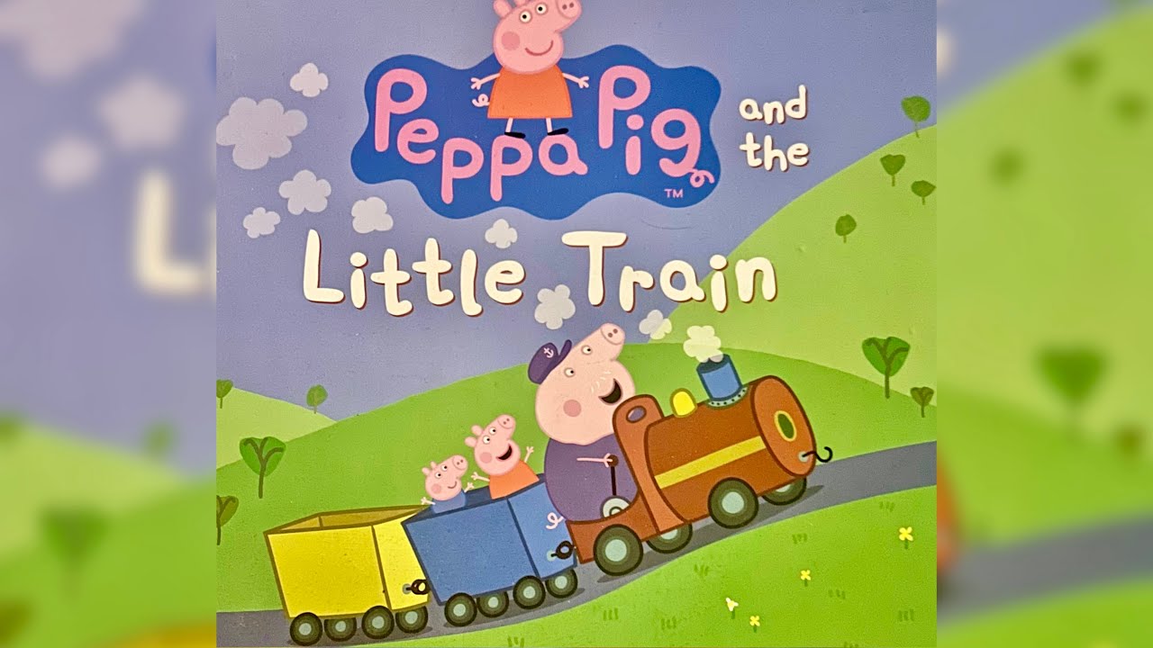 Peppa Pig and the little train 🐷🚂 ￼