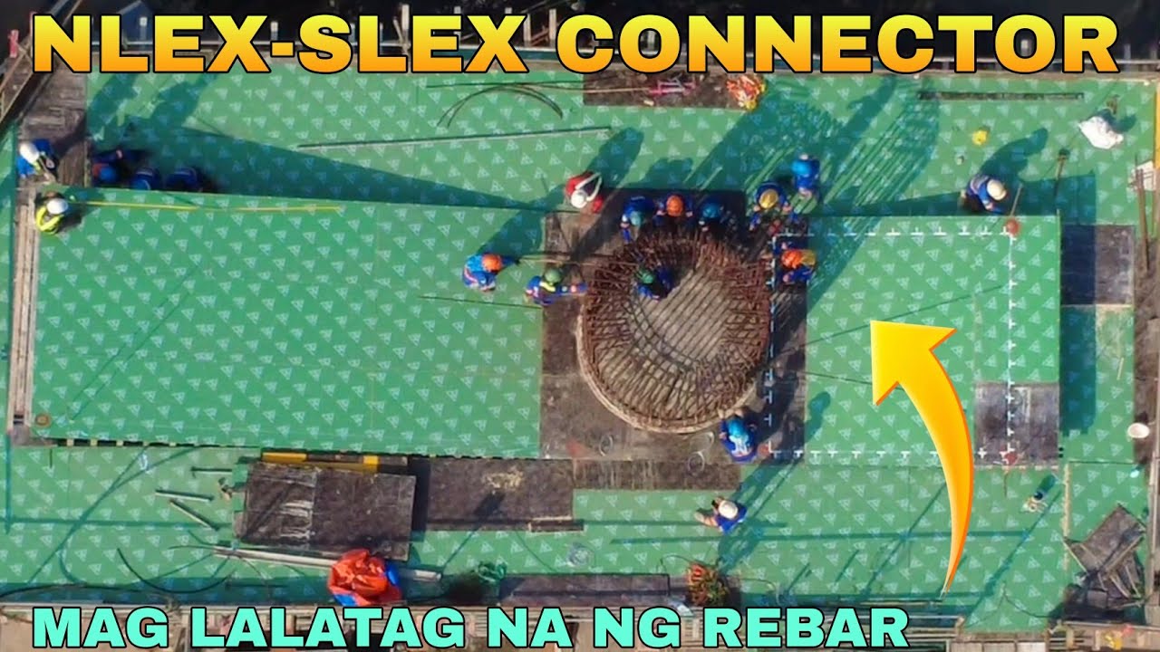 Участок 2, арматурный стержень/соединитель NLEX-SLEX, дорога Пако Санта Меса, подлежит укладке.