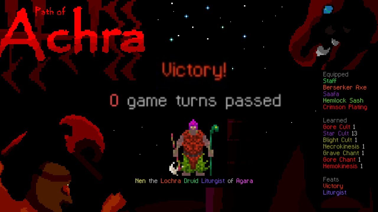 Path of Achra: 0 Game Turn Guide