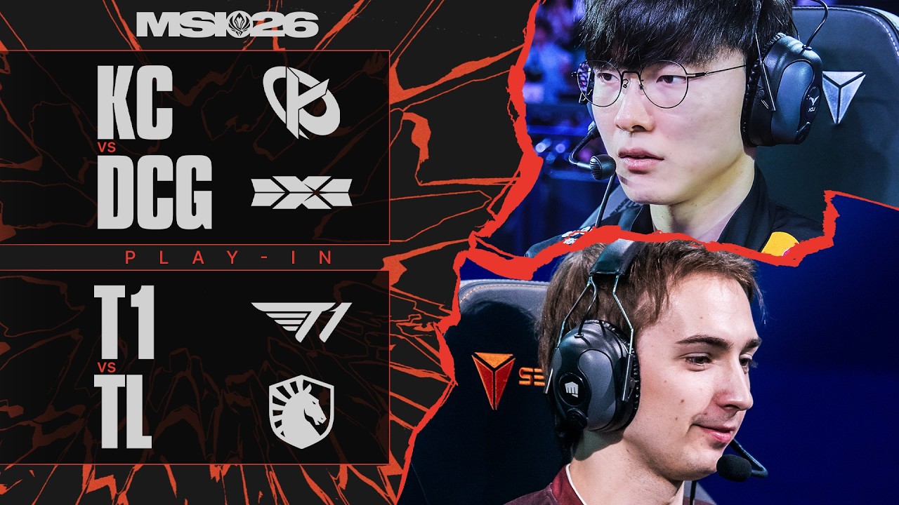 🔴T1 vs TEAM LIQUID🔴KARMINE CORP vs DEEP CROSS GAMING🔴MID-SEASON INVITATIONAL PLAY-IN 2026🔴