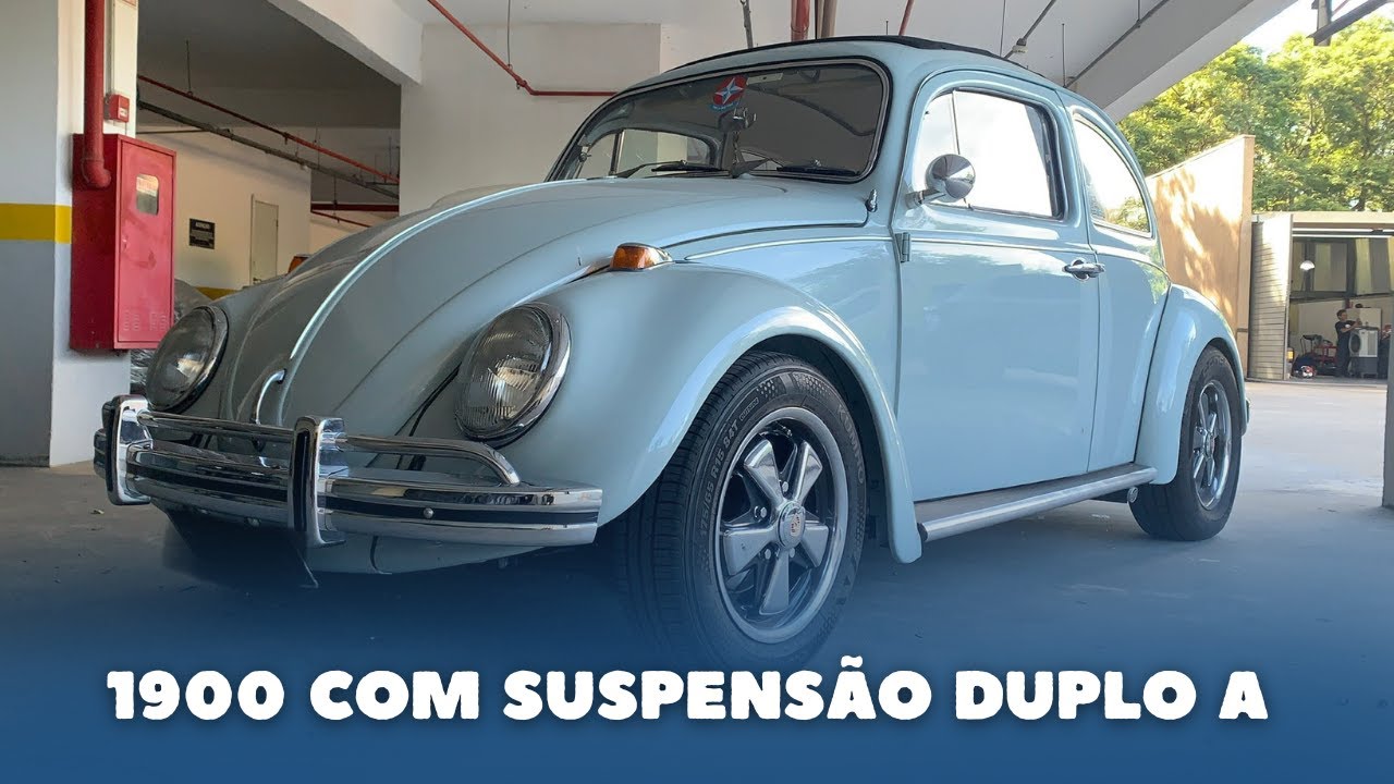 Fusca 1900 do Eugenio com suspensão Duplo A da Projekta!