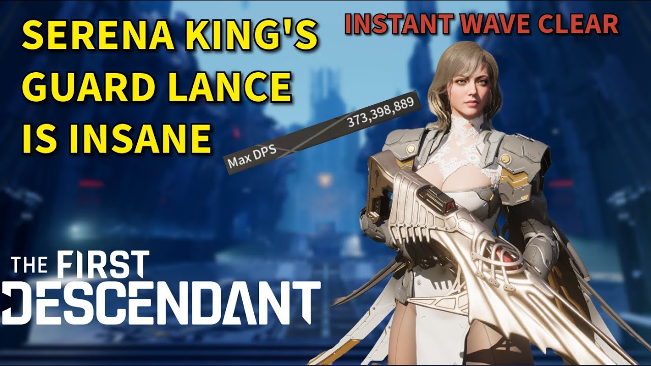 UPDATED King's Guard Lance Serena Build. Updated Build Guide. The First Descendant.