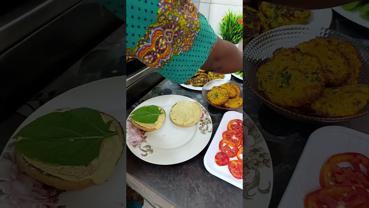 Cook with Me 🍔 Simple Family Dinner | Homemade Chickpeas Burger 