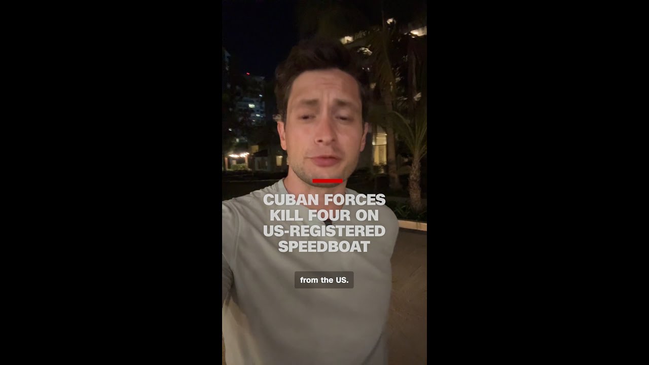 Cuban forces kill four on Florida-registered speedboat