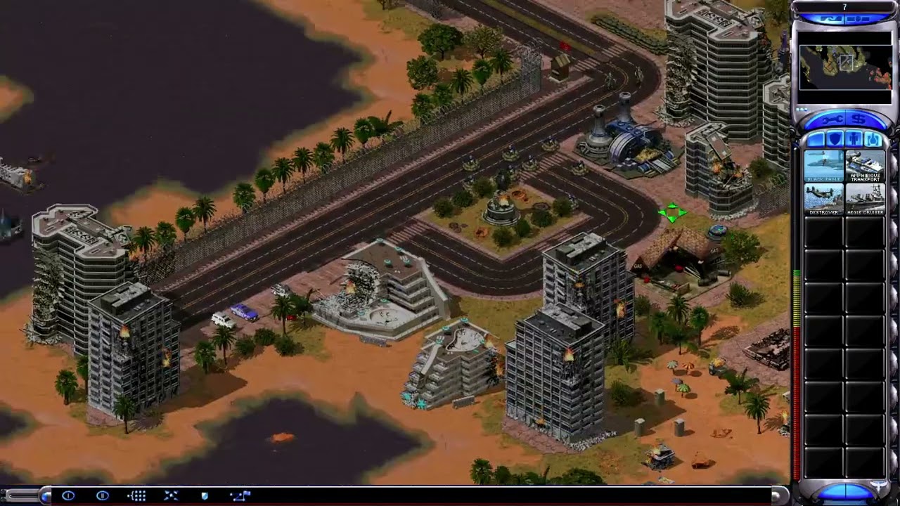 Red Alert 2 Flipped Missions - Allied Mission 6 [Normal]