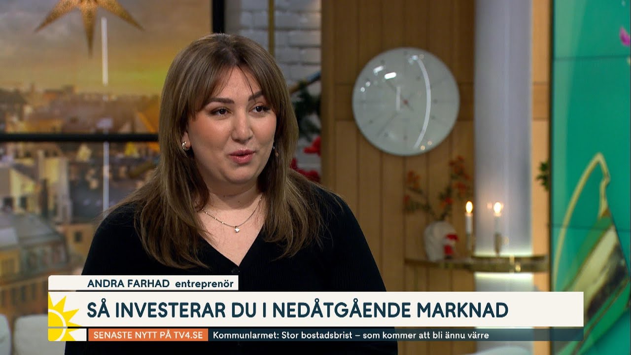 Börshajens investeringstips under inflationen: ”Toppenläge att börj… | Nyhetsmorgon | TV4 & TV4 Play