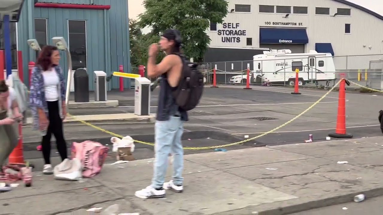 Streets of Boston, Mass Ave, Albany Street and Southampton Street Documentary Friday Aug 12, 2022.