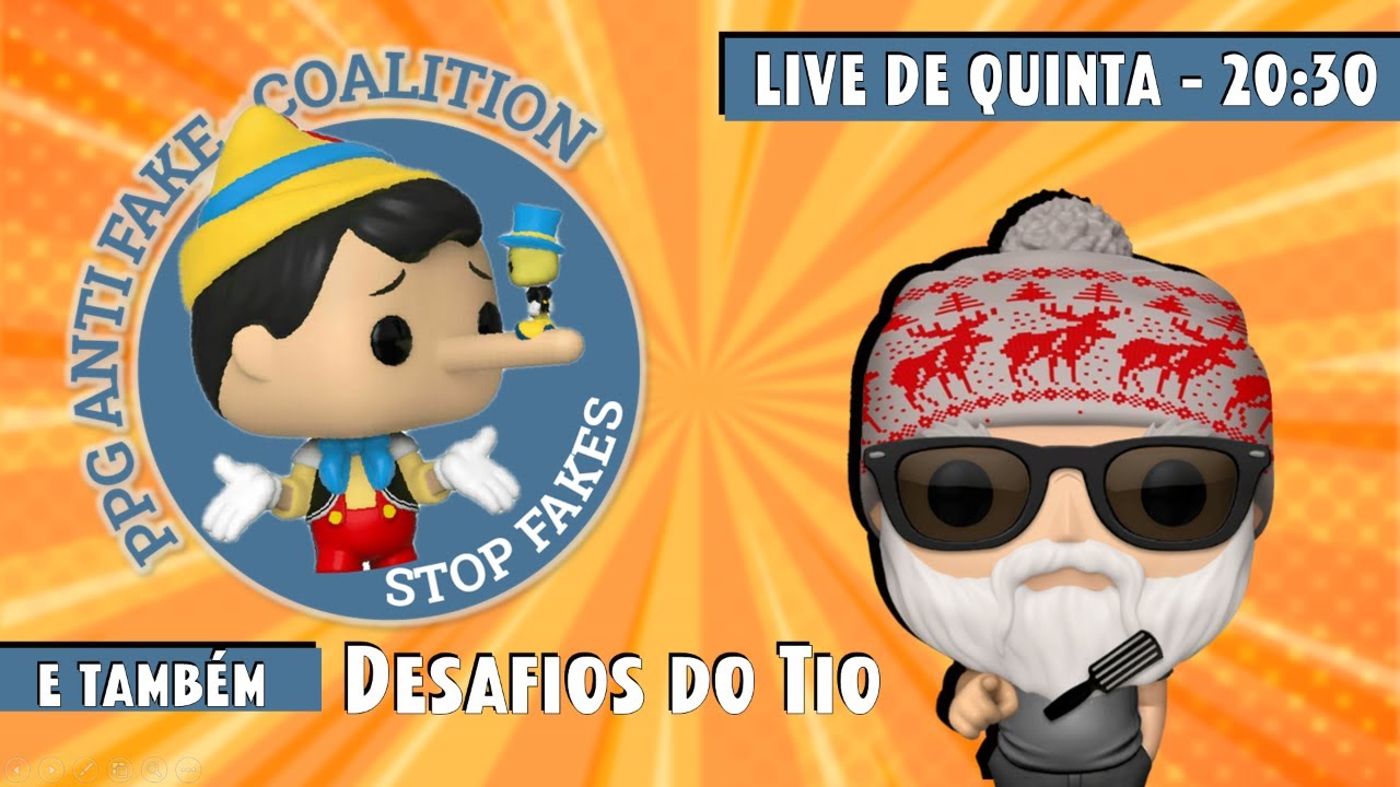 COALIZ&Atilde;O PPG ANTI-FAKE // Live de Quinta // 13-08-2020