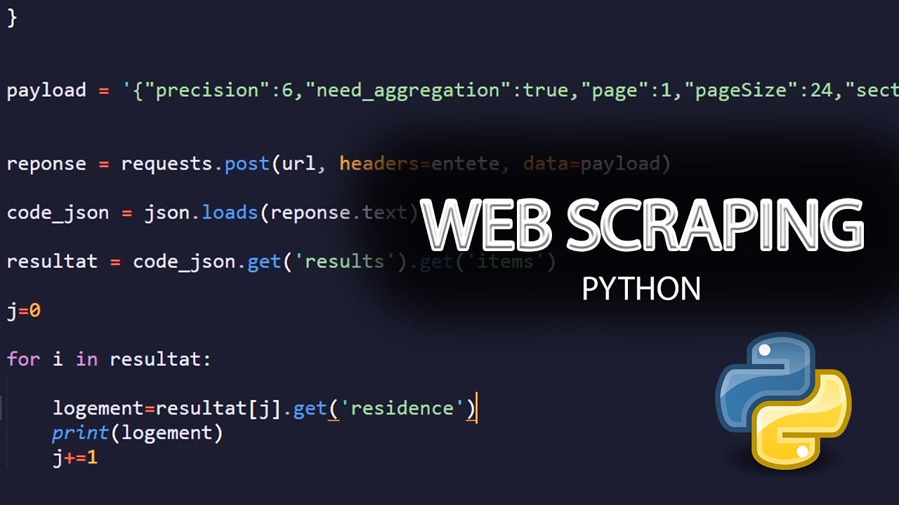 Web scraping, requ&ecirc;tes sur site dynamique & collecte de donn&eacute;es