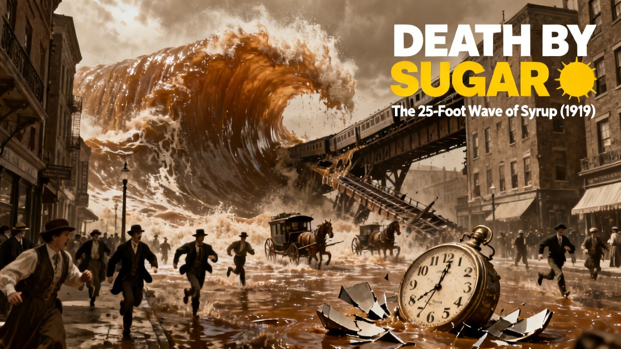 The Day the Clock Stopped: The Great Molasses Flood of 1919 🕰️🌊