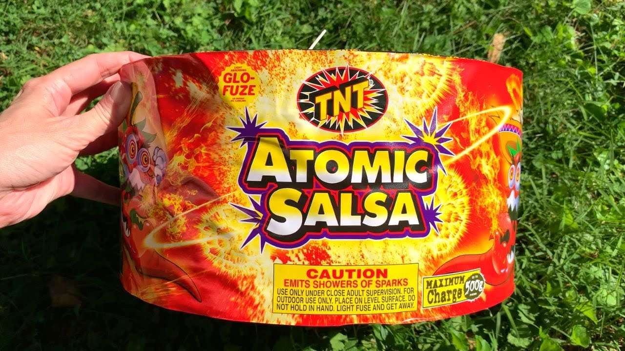 TNT Fireworks Demo: Atomic Salsa Finale Fountain