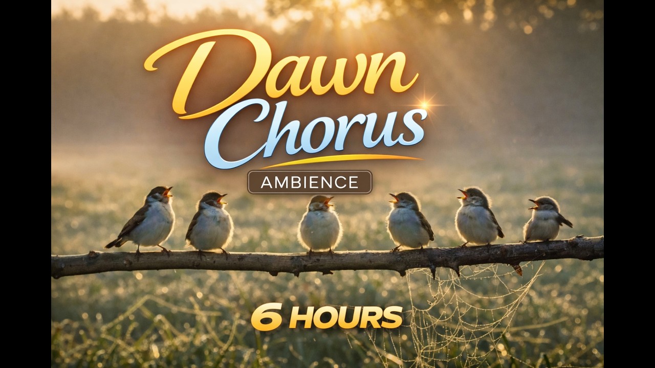 RELAXING ASMR | Dawn Chorus | 6 hr 