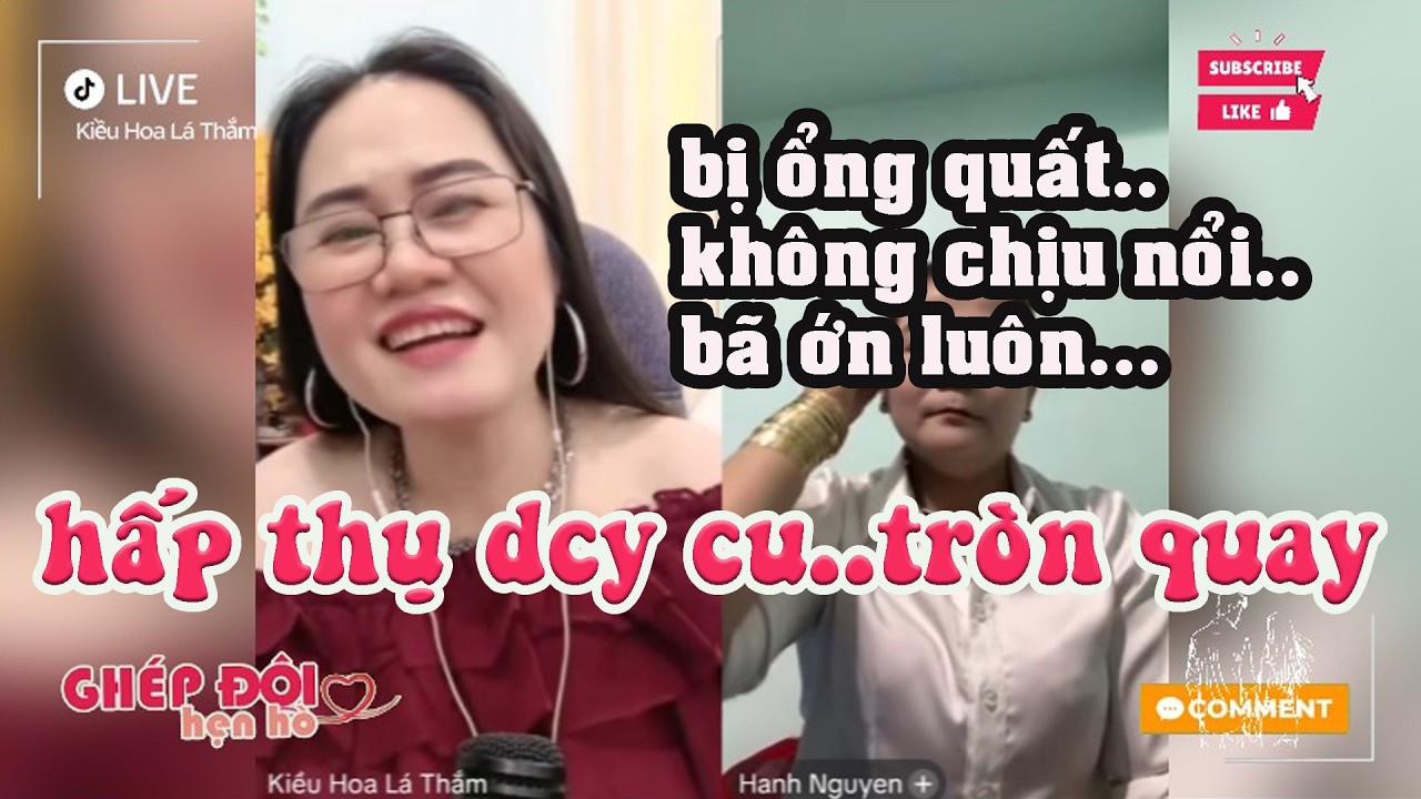 Thắm ghép đôi. Bã bị ổng quất miết, hấp thụ DCY cu nên tròn quay