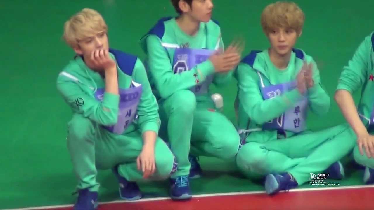 [Twinned_Poison] 130128 MBC Idol Olympic- Sehun Luhan....soooo cute!!!