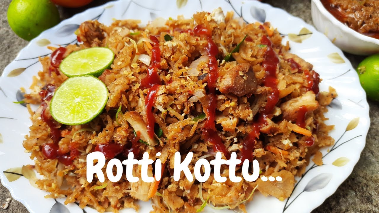 Srilankan chicken kottu recipe in tamil/How to make Srilankan kottu?Kottu roti/Chicken kottu