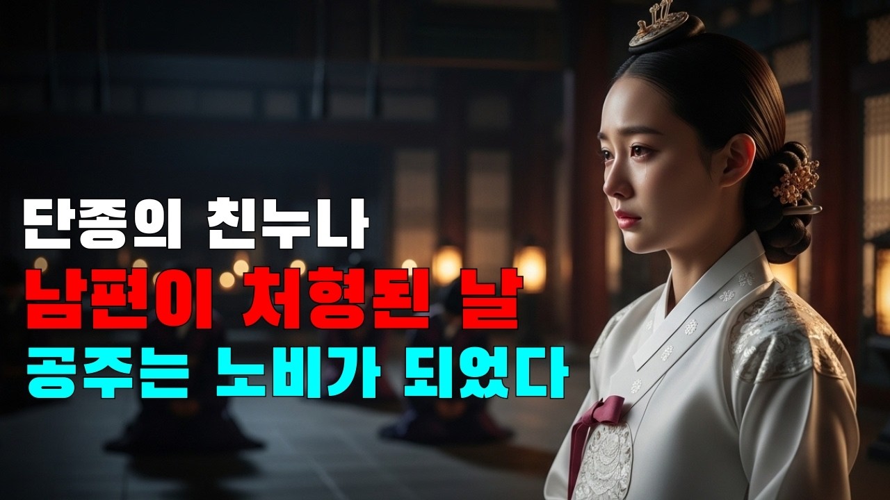 공주가 왜 노비가 되었을까… 단종의 누나 경혜공주