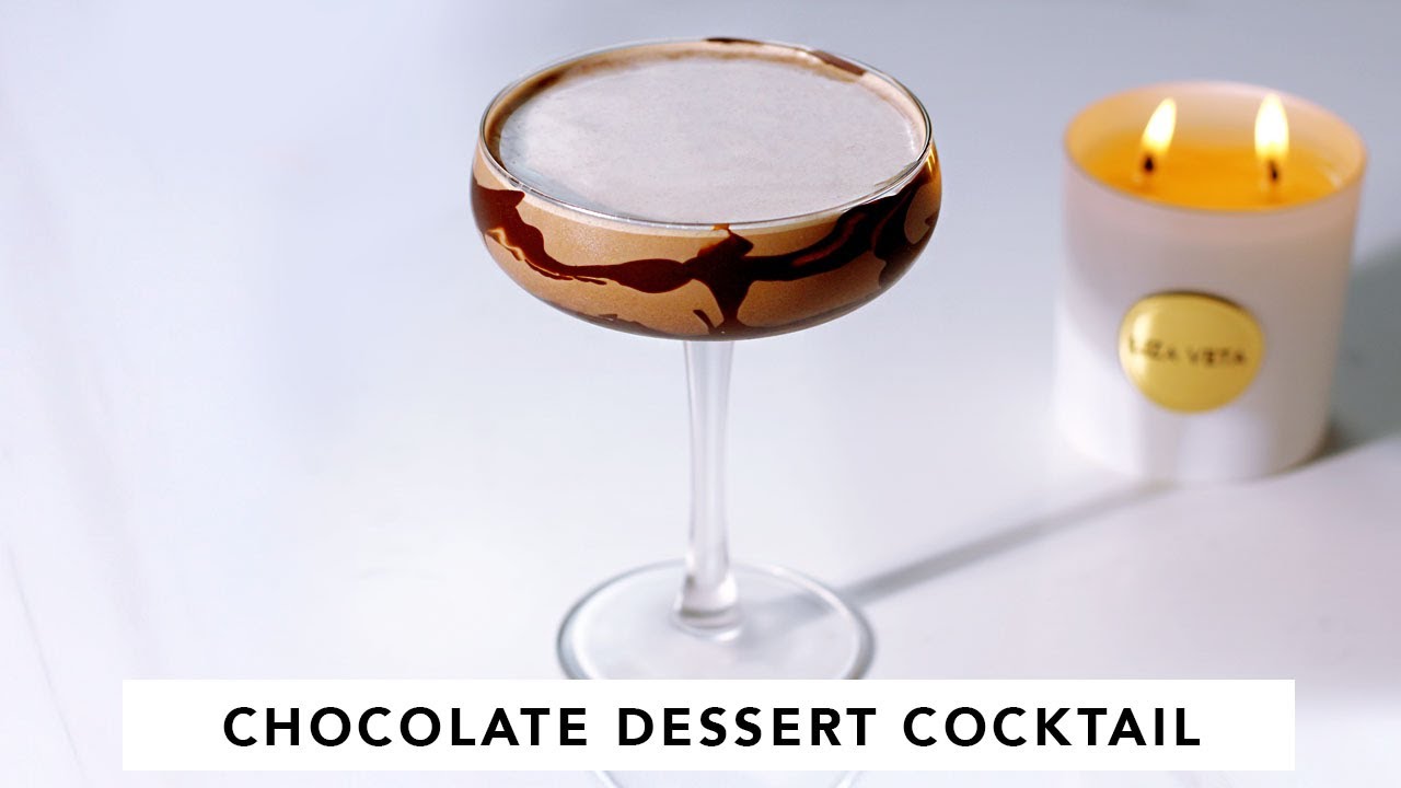 Rich CHOCOLATE Cocktail for Dessert Time | IT'S SO TASTY