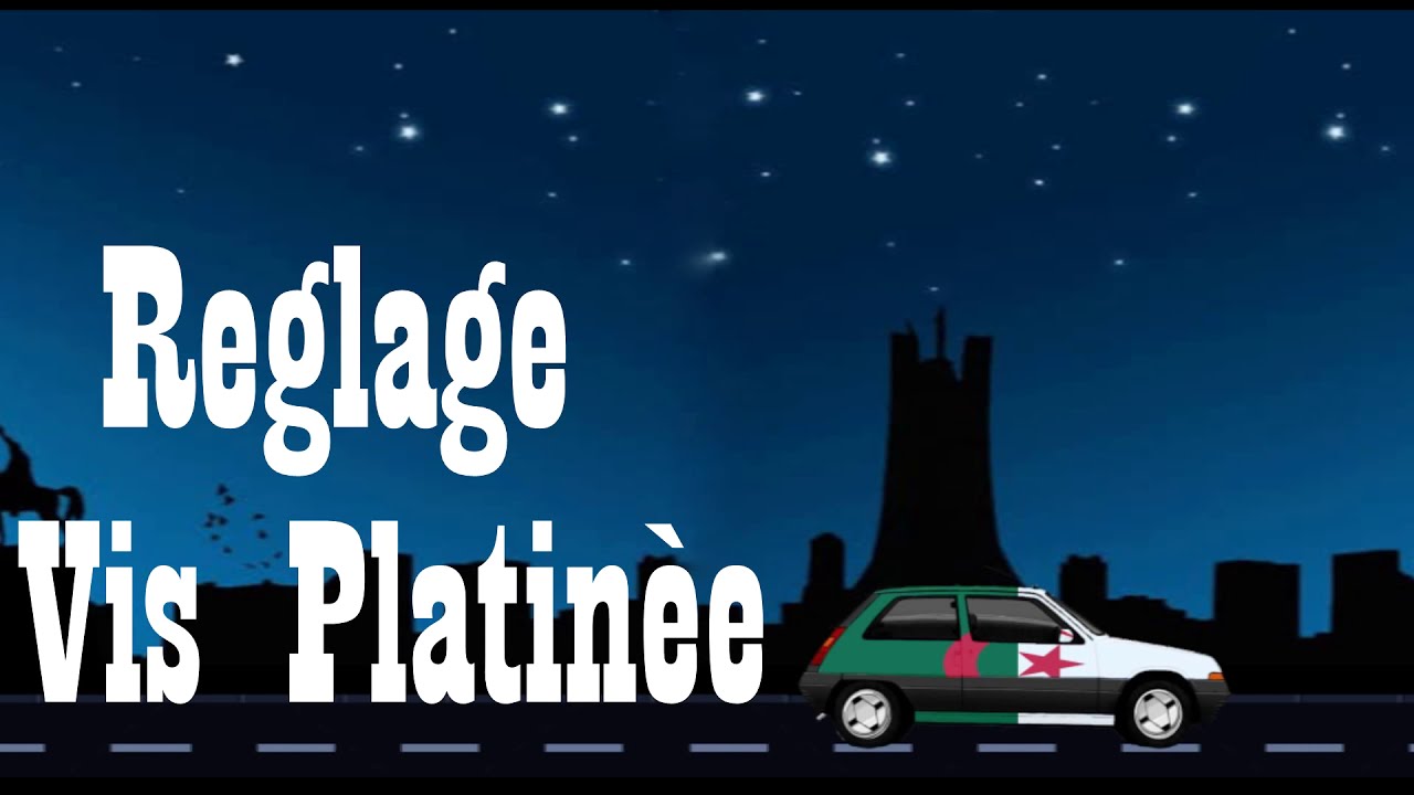 Réglage Vis Platinée /تعديل الفيس بلاتيني / Club Renault Super 5 Algeria