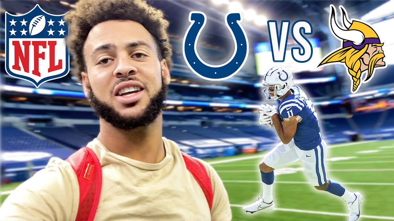 GAME DAY VLOG... Colts vs Vikings