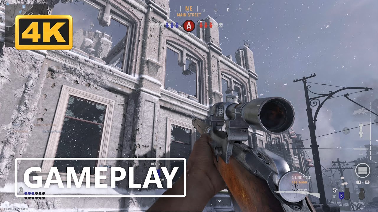 Call of Duty Vanguard Search & Destroy Xbox Series X Gameplay 4K *SNIPER*
