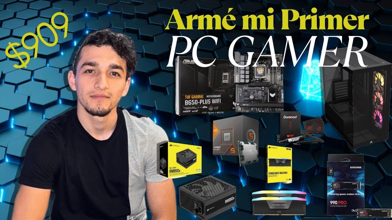 Armé mi primer PC GAMER con R5 8600G