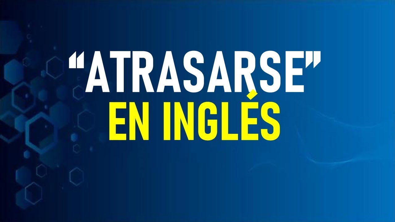¿Cómo expresas los verbos 