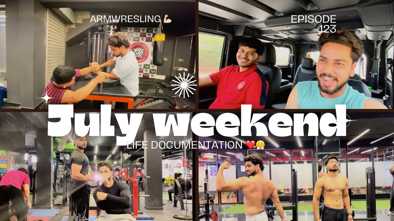 July weekend at Chandigarh University | Arm wrestling, Cricket, Gym and so on 
