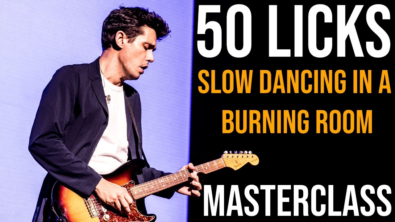 Learn 50 Cool Guitar Licks From Slow Dancing in a Burning Room!