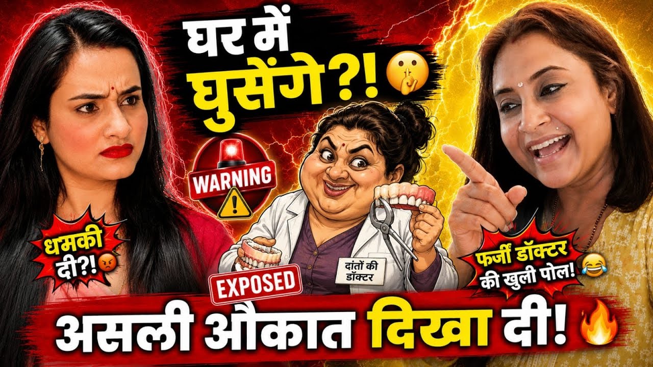 ​अब कैमरे पर कपड़े फाड़कर नाचेगी?फर्जी डॉक्टर का मुँह गोबर! @snappygirls02 का सबसे गंदा रोस्ट 🤫