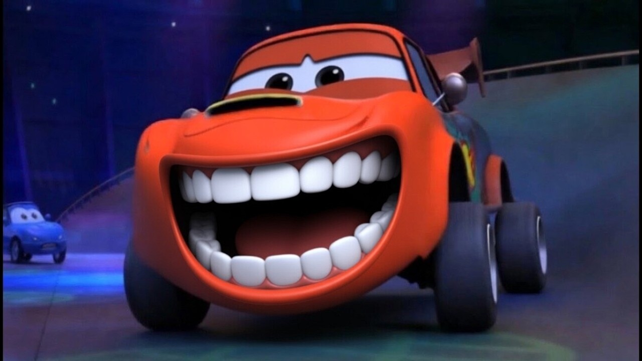 Cars 2 but it's ruined by AI