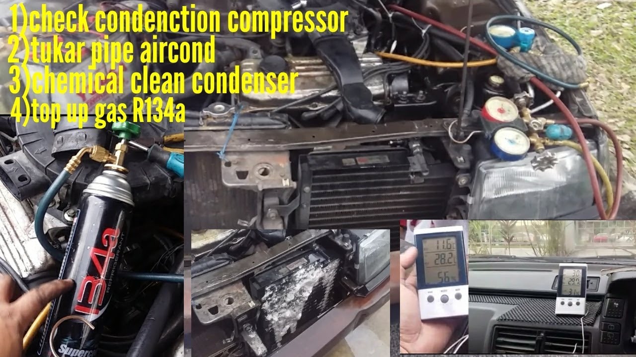 mengapa aircond kereta tidak sejuk atau kurang sejuk!!  (Automotif)