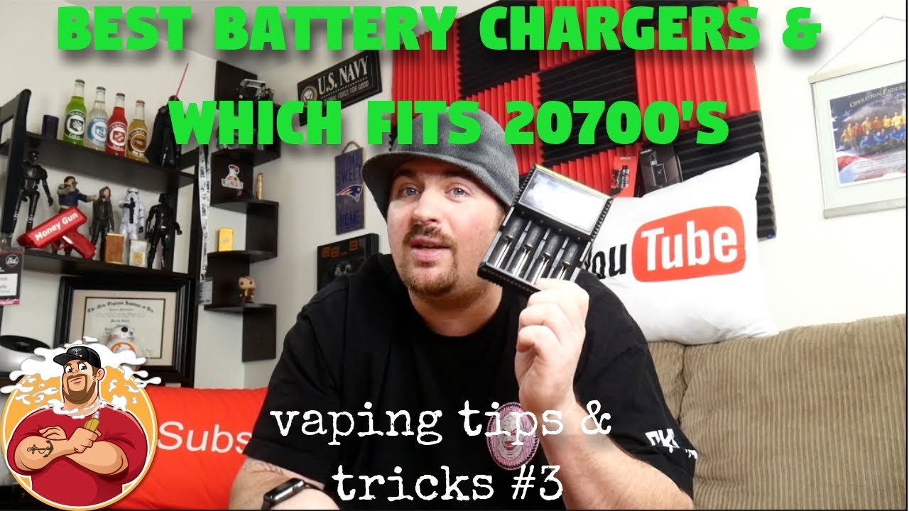 Vaping Tips & Tricks #3 Best Battery Chargers & which fit 20700'S??