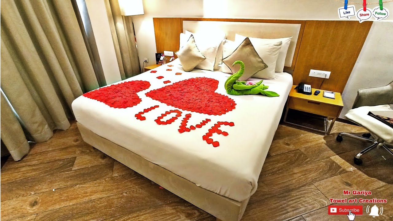 how to make a room romantic | romantic valentines day surprise | Room Decoration for small room