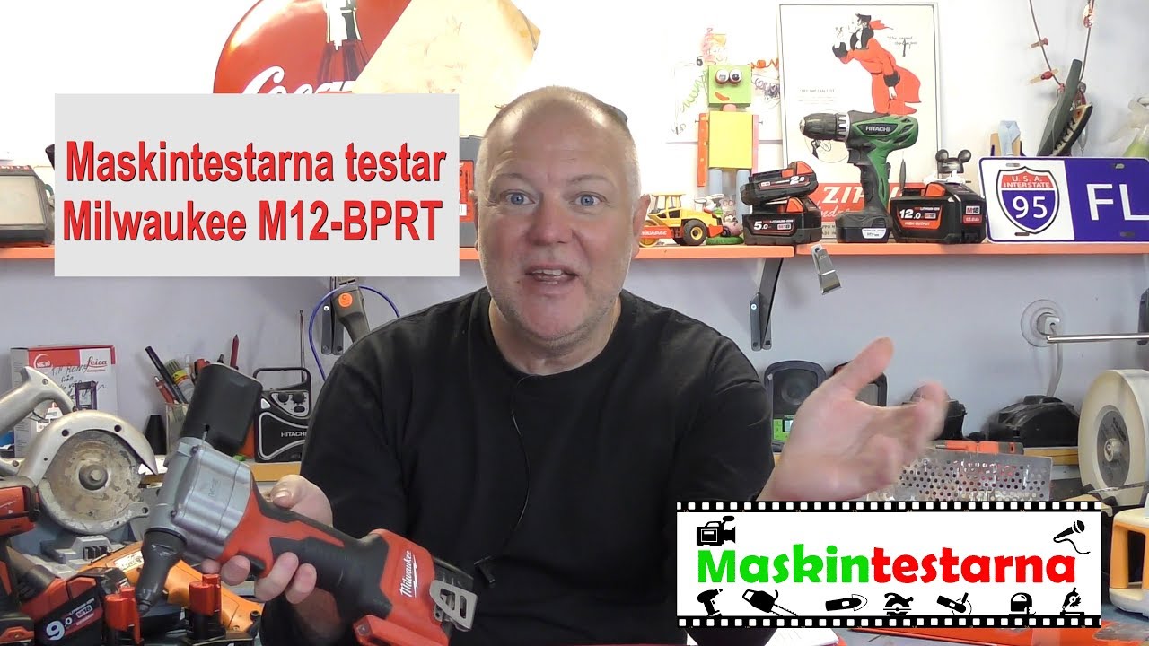Milwaukee M12 BPRT Popnittång