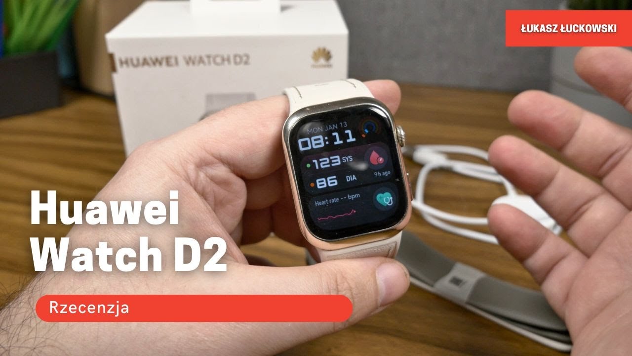 Huawei Watch D2 -  Pro Zdrowotny Smartwatch  Rzecenzja