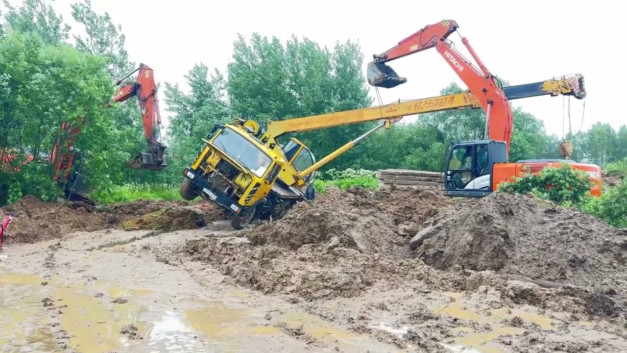 Жизнь на Островах,Завалился Авто кран😕