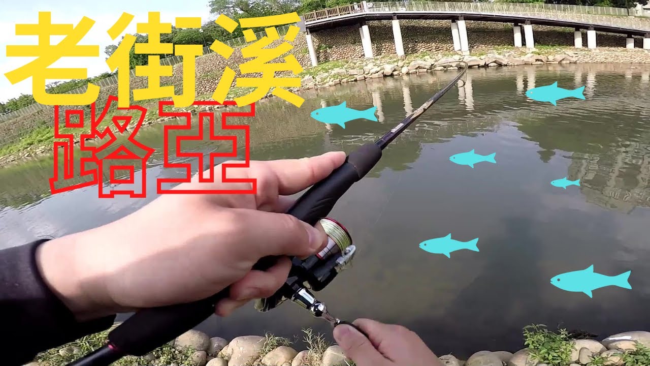 老街溪路亞 能凹到甚麼貨?新手好去處 路好走  ( 桃園 中壢 路亞 釣魚 軟蟲 VIB 吳郭魚 台灣鯛 福壽魚 花鯰 鯰魚 中壢老街溪 )