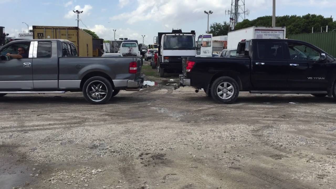 Ford 150 vs nissan titan